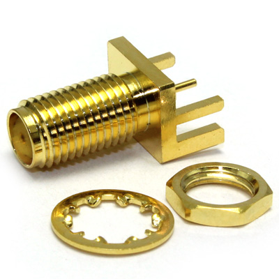 SMA End Launch Bulkhead Jack 1.8mm - Image 2