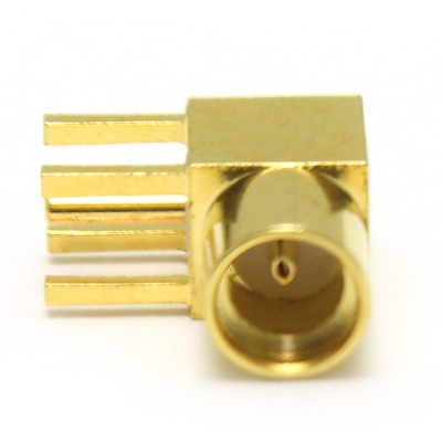 47-465-D3 - MMCX Right Angle PCB  Mount Jack 