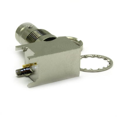 BNC Right Angle Bulkhead PCB Mount Jack True 75 Ohm 3G - Image 3