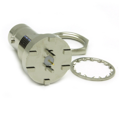 BNC Straight Bulkhead PCB Jack (With Panel Seal) - Image 3