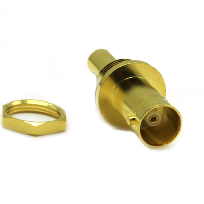  BNC Jack to DIN 41626 Bulkhead Plug 75 Ohm Adaptor - Image 2