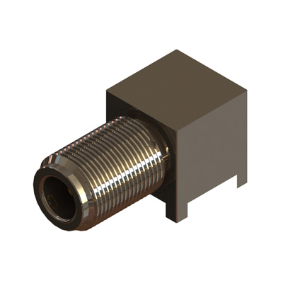 25-465-Q3 - N Type, Right Angle PCB Mount Jack 