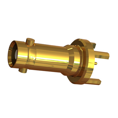 67-454-2-D66 - Micro BNC Straight PCB Mount Jack 
