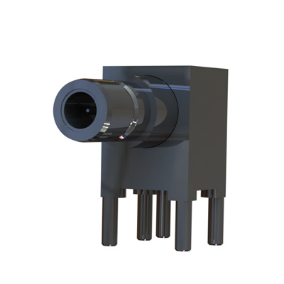 32-465-Q3 - SMB Right Angle PCB Jack Non-Magnetic 