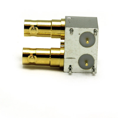 Micro BNC 75 Ohm 2 Way Right Angle PCB Mount Jacks - Image 3