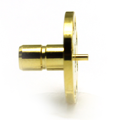 SMB 7 Hole Round Flange Mount Solder Jack - Image 3