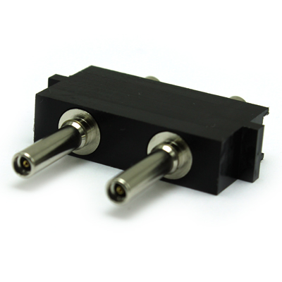 microMUSA Plug to Micro BNC Jack 12G Adaptor 2 Way Block  - Image 4