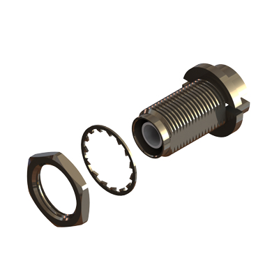 14-410-B3-1.6 - TNC Reverse Polarity Bulkhead PCB End Launch Jack 