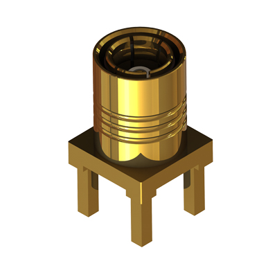 32-400-D3 - SMB Straight PCB Mount Plug 