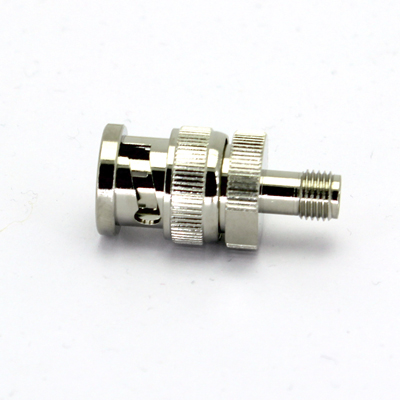 BNC Plug to SMA Jack Straight Adaptor - Image 1