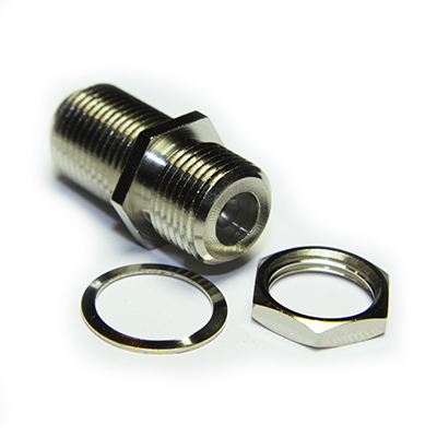 F Type Bulkhead Jack to Jack Adaptor - Image 2