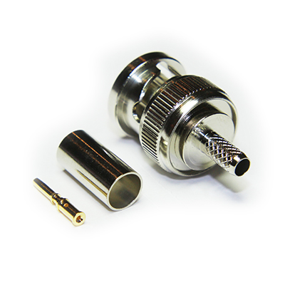 BNC Straight Crimp / Crimp  Plug - Image 4