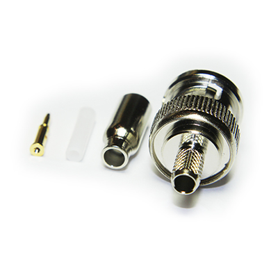 BNC Straight Crimp / Crimp  Plug (1GHz) (4 Part) - Image 4