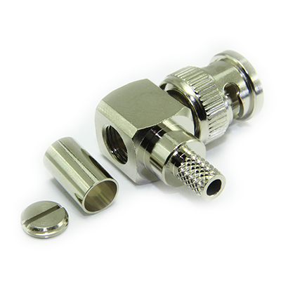 BNC Right Angle Solder / Crimp Plug - Image 4