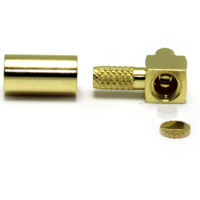 MMCX Right Angle Solder / Crimp Plug - Image 3