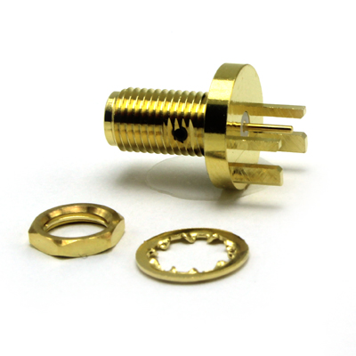 SMA IP68 End Launch Bulkhead Jack 1.6mm - Image 4