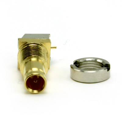 1.0/2.3 Right Angle Bulkhead SMT PCB Jack True 75 ohm - Image 4