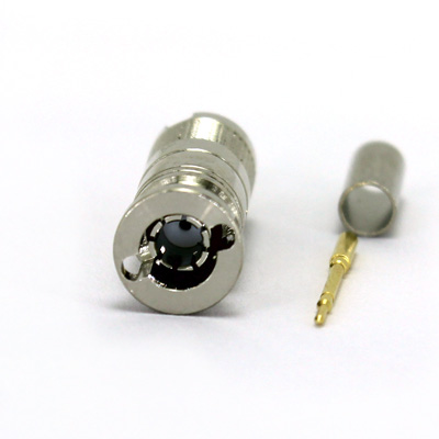 Micro BNC Straight Crimp / Crimp Plug 50 ohm - Image 3