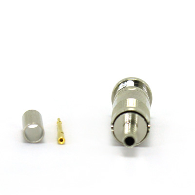 Micro BNC Straight Crimp / Crimp Plug 50 ohm - Image 4