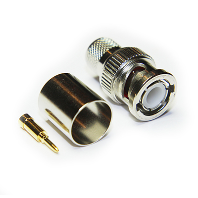 BNC Straight Crimp / Crimp Plug 50ohm - Image 3